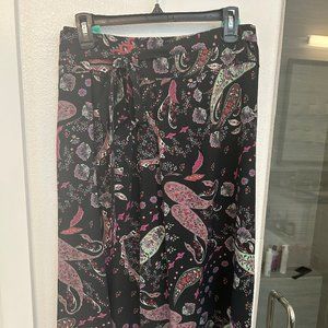 NEW w/ TAGS - Jigsaw Paisley Wrap Midi Skirt - Size 8